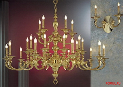 Люстра Possoni Illuminazione 258/20+5 ORO